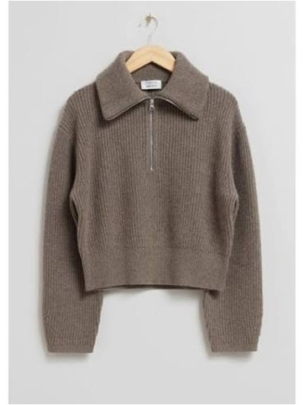 & Other Stories Quarterly Zip Sweater